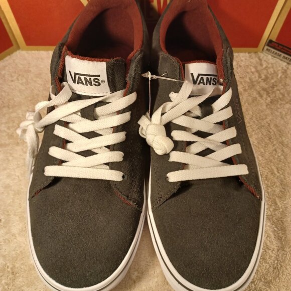 VANS Men's 8/Women's 9.5 Seldan Suede Raven/White VN0A4TZEAJI - Picture 9 of 12